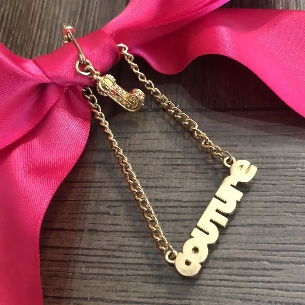 Older Juicy Couture Bag Bow Attachment / Pin Bag Charm